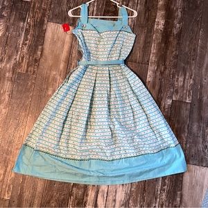 Vintage size 10 (see description) 40s/50s dress